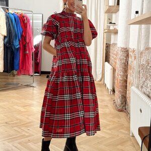 Kindred of Ireland Orla Dress in Christmas Tartan